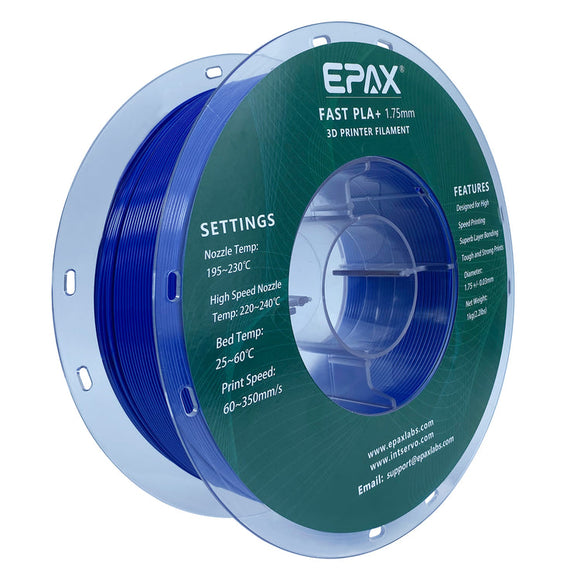EPAX Blue Fast PLA+ 1.75mm Filament 1kg