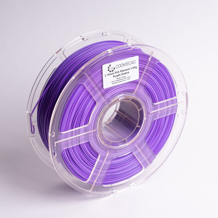 CookieCad Purple Ombre PLA Filament 1.75mm, 1kg