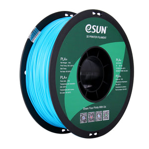 eSun Light Blue PLA+ 1.75mm Filament 1kg