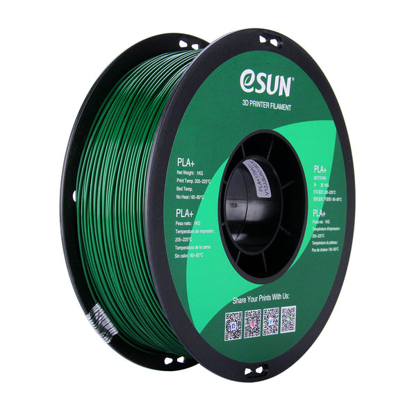 eSun Pine Green PLA+ 1.75mm Filament 1kg