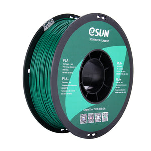 eSun Green PLA+ 1.75mm Filament 1kg