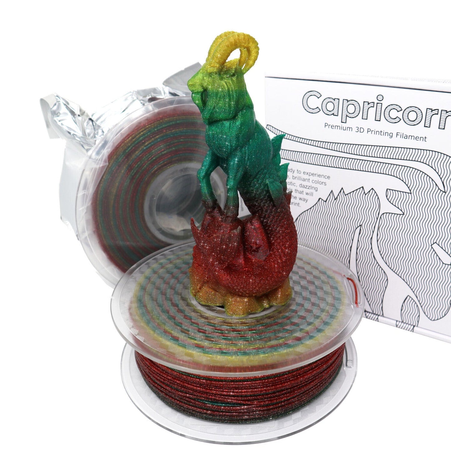 Capricorn Sparkly Watermelon UV Filament 1.75mm