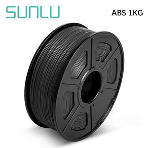 Sunlu Black ABS 1.75mm Filament 1kg/2.2lbs