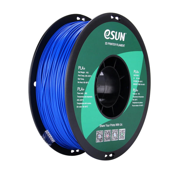 eSun Blue PLA+ 1.75mm Filament 1kg