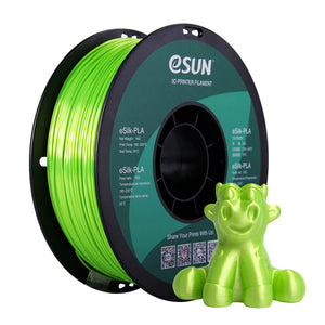 eSun Lime Silk PLA+ 1.75mm Filament 1kg