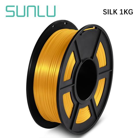 Sunlu PLA+ SILK Light Gold 1.75mm 3d Filament 1kg/2.2lbs