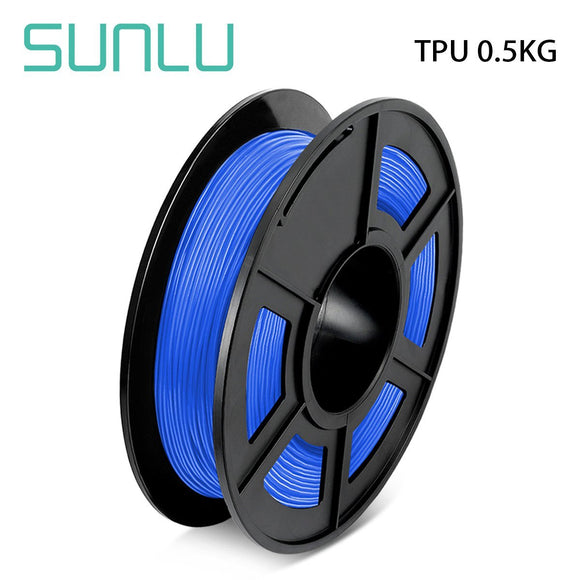 Sunlu Blue TPU 1.75mm Filament 0.5kg/1.1lbs