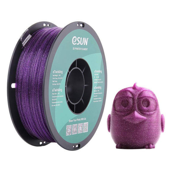 eSun Twinkling Purple PLA 1.75mm Filament 1kg